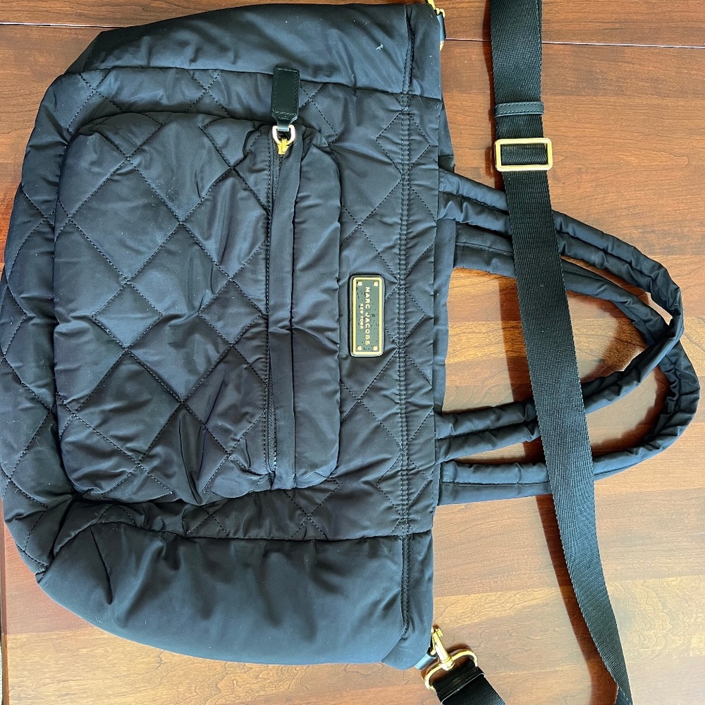 Black Marc Jacobs Nylon Diaper Bag